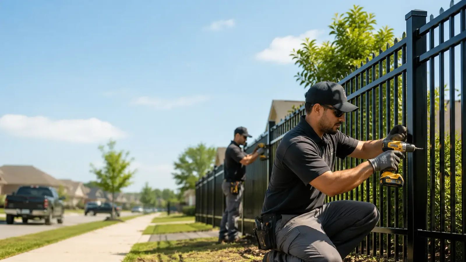 Metal Fence Installation in Jackson, OH